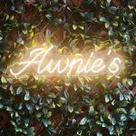Awnie's Italian Cuisine neon sign