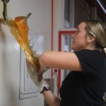 Martinsville Candy Kitchen pulling candy