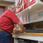 Martinsville Candy Kitchen making candy canes
