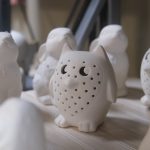 The Glazed Gypsy ceramic owl