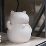 The Glazed Gypsy ceramic cat