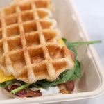 Urban Brew waffle sandwich